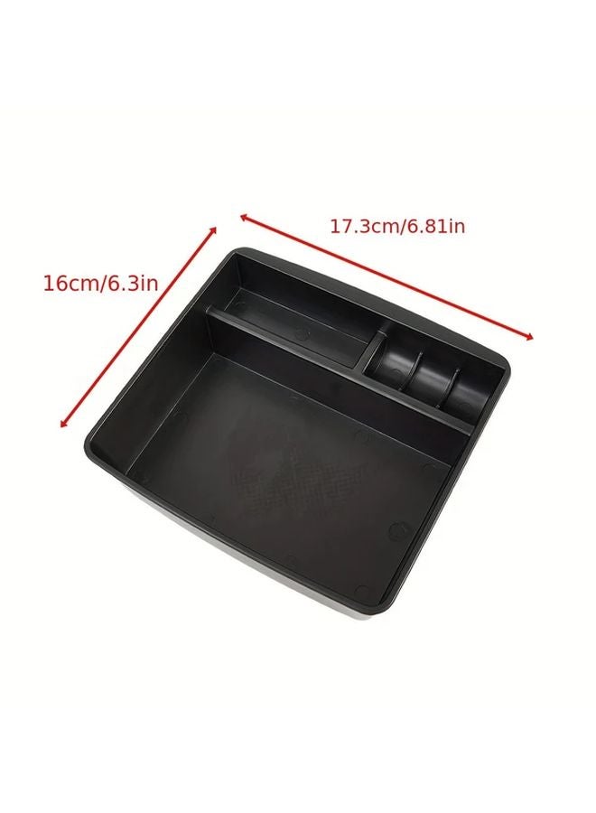 Black Refrigerator Cover Pad For Land Cruiser Prado FJ120 FJ150 With Storage - Image 2
